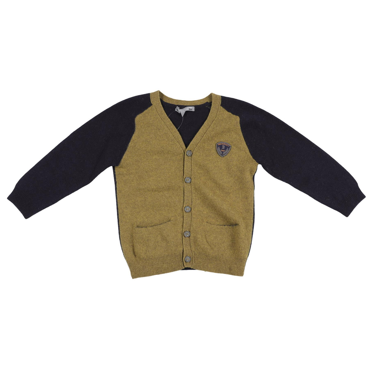 BONPOINT GREEN KIDS BOYS CARDIGAN 6 YEARS