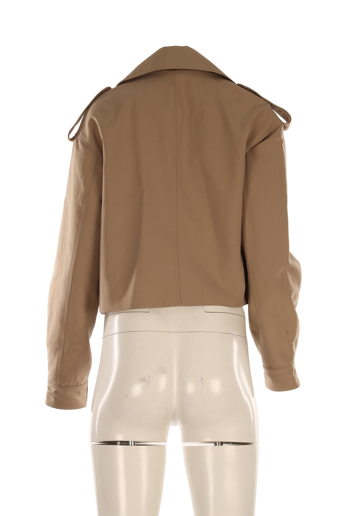 MEOTINE BEIGE COTTON JACKET SMALL
