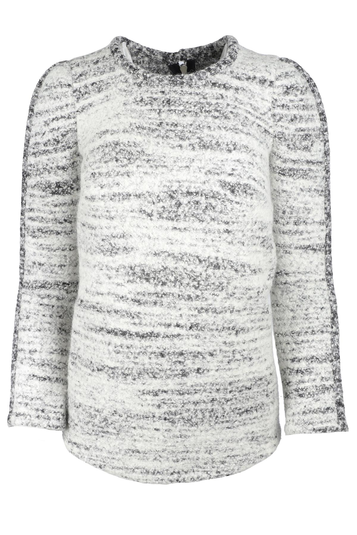ISABEL MARANT GREY WOOL TOP FR 34 UK 6
