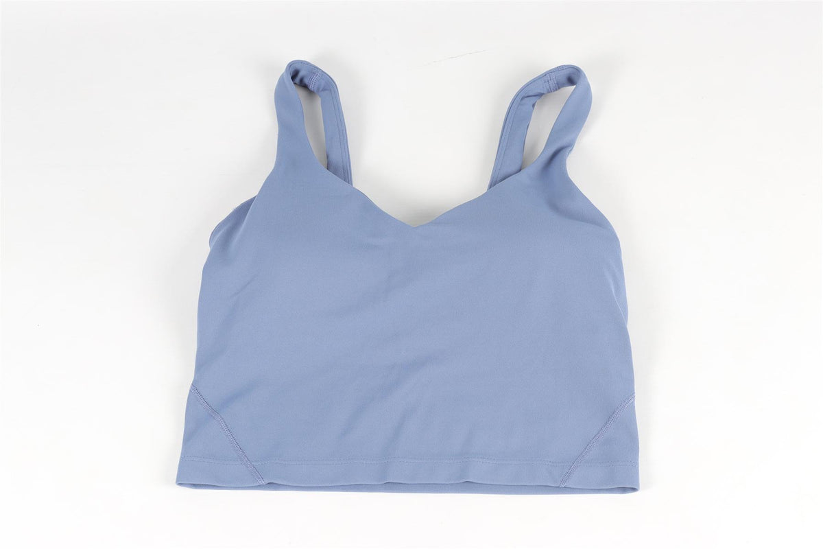 LULULEMON BLUE SPORTS BRA US 4 UK 8