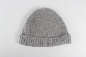 RE/DONE GREY CASHMERE BEANIE