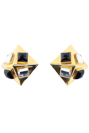 ALESSANDRA RICH GOLD CLIP EARRINGS