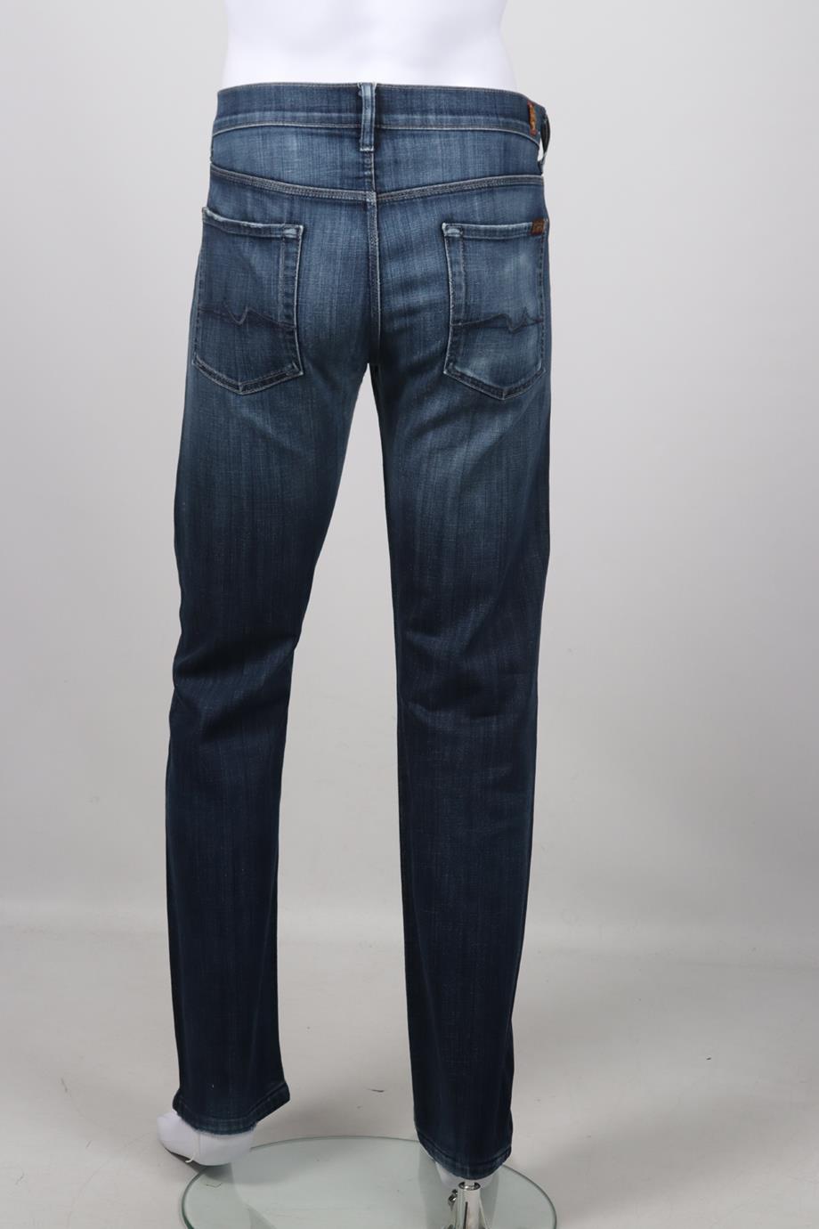 7 FOR ALL MANKIND MEN'S STRAIGHT LEG JEANS UK/US WAIST 34