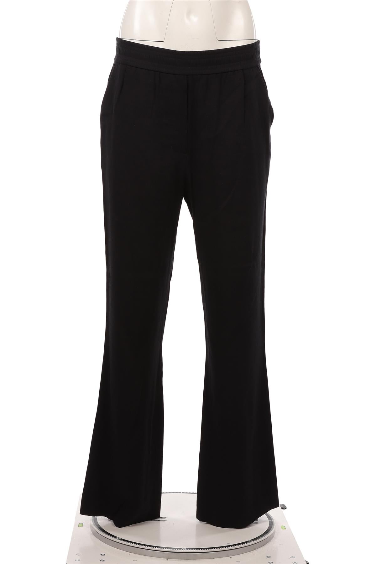 3.1 PHILLIP LIM NAVY CREPE STRAIGHT LEG PANTS US 4 UK 8