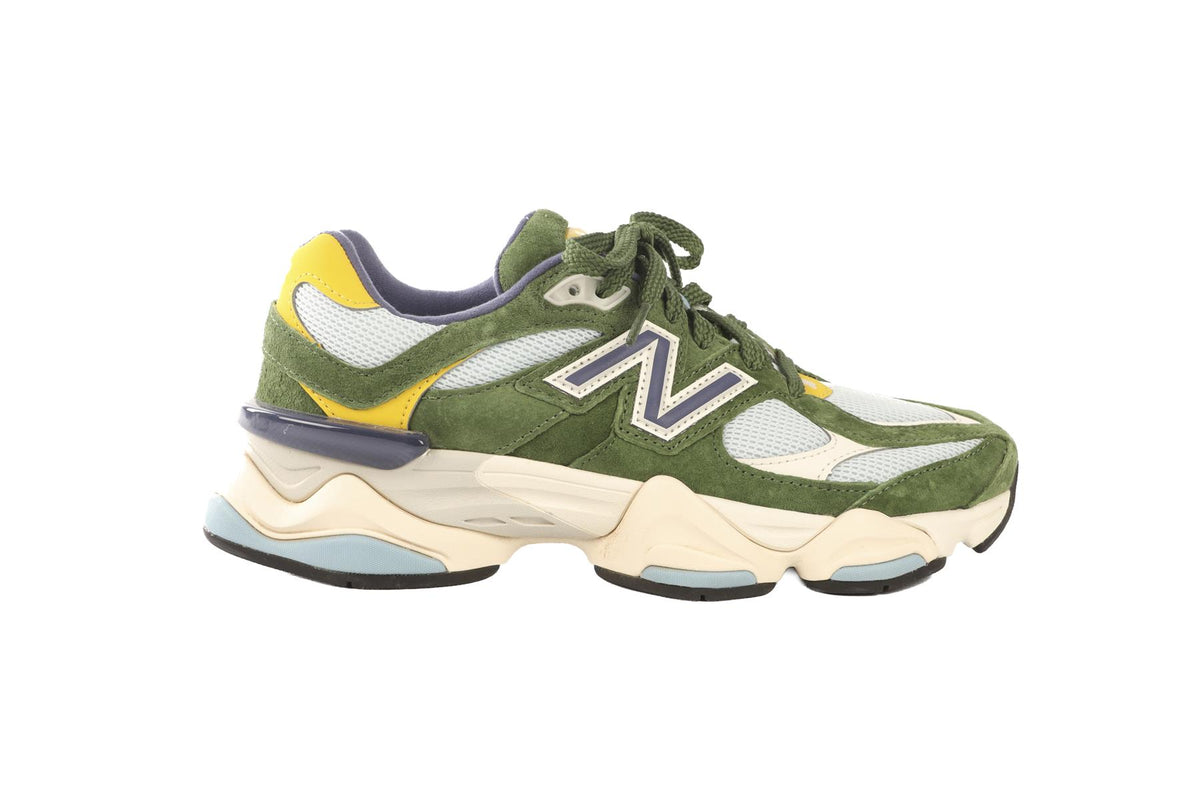 NEW BALANCE MULTI 9060 DARK ALPINE GREEN FROSTED GLASS SNEAKERS EU 39.5 UK 6 US 8