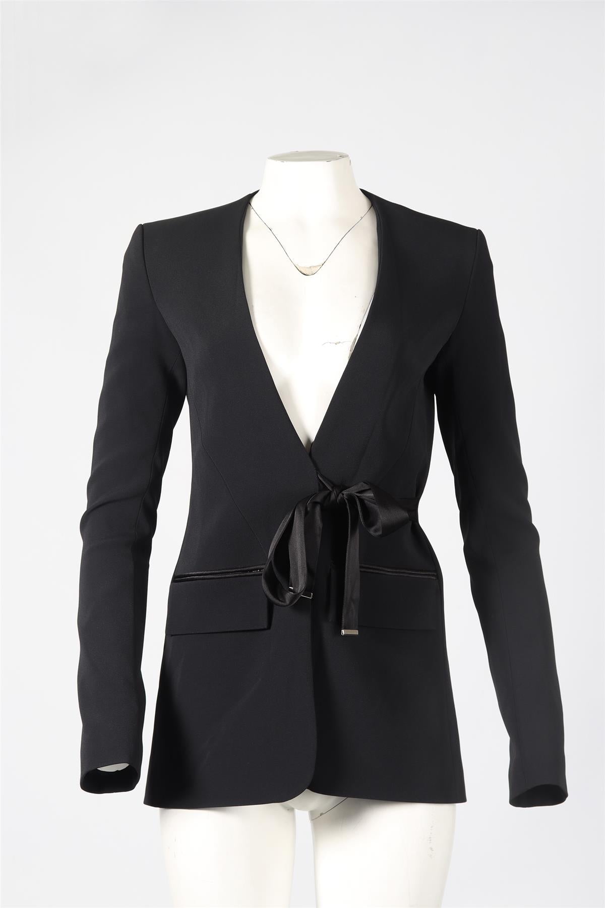 DAVID KOMA CREPE BLAZER UK 8