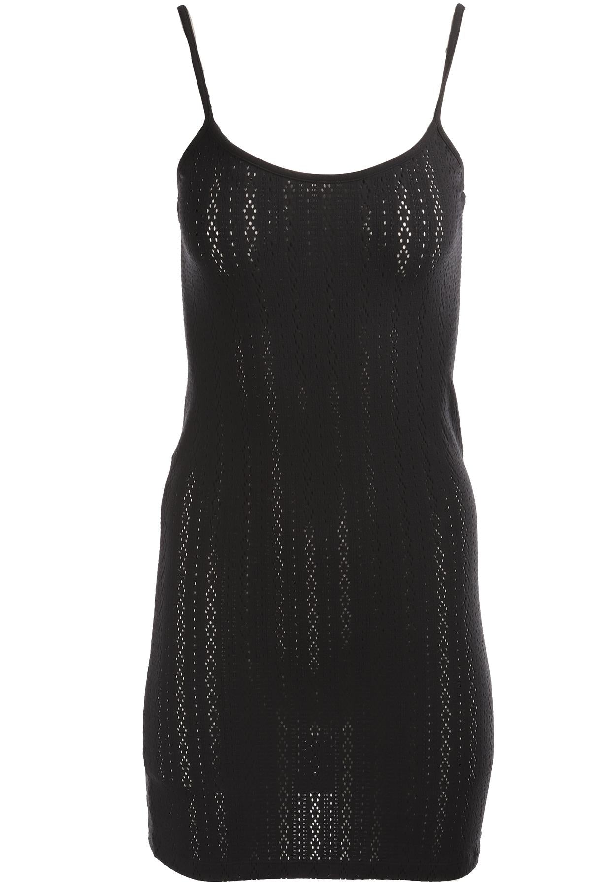 FENDI BLACK JERSEY MINI DRESS SMALL