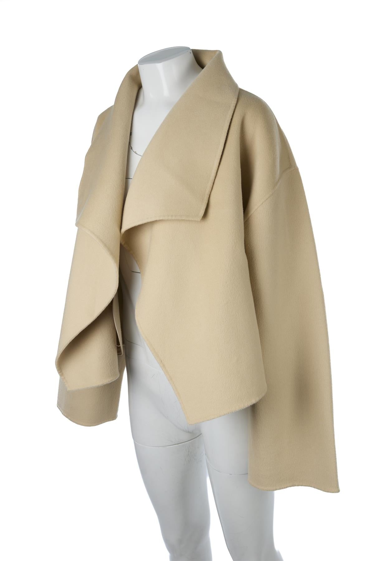 TOTEME BEIGE WOOL JACKET MEDIUM