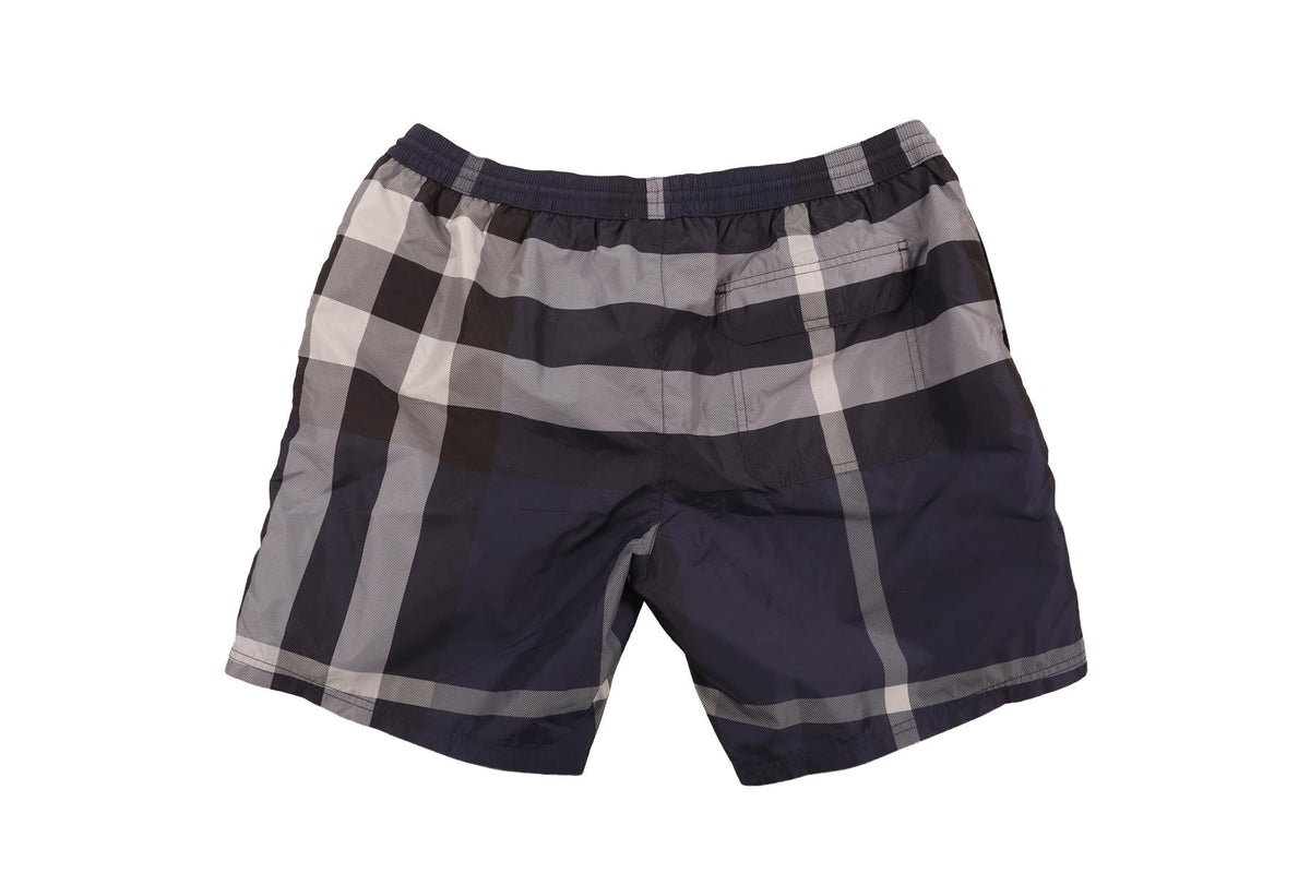 BURBERRY NAVY MEN'S SWIM SHORTS XLARGE