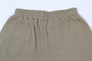 SABLYN GREEN COTTON SHORTS SMALL