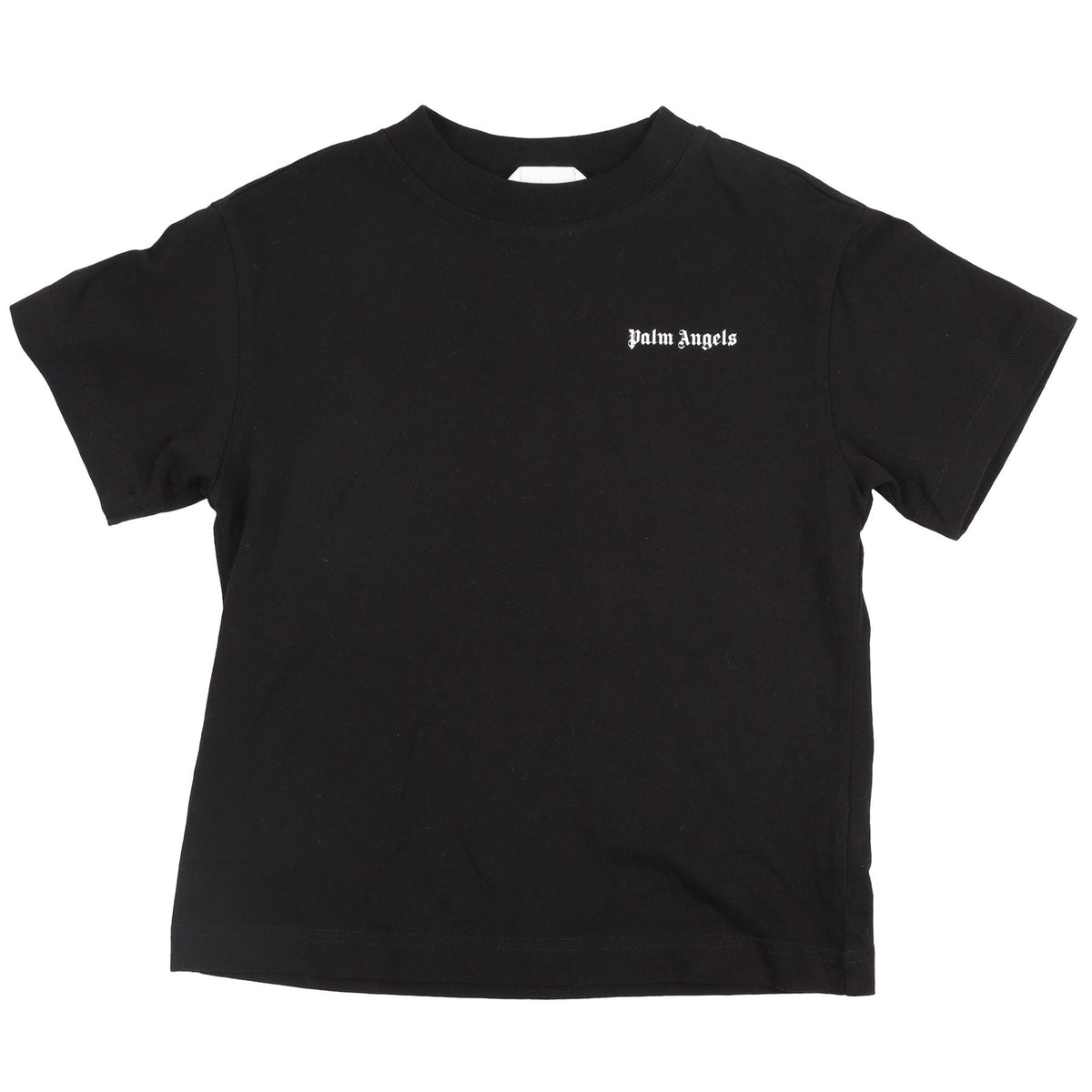 PALM ANGELS BLACK KIDS BOYS COTTON T-SHIRT 8 YEARS