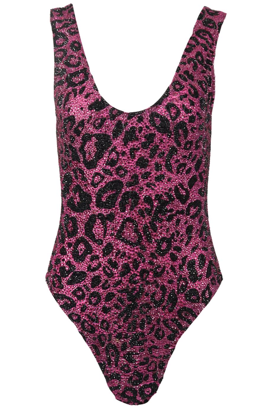 BRYAN HEARNS EMBELLISHED STRETCH JERSEY BODYSUIT SMALL