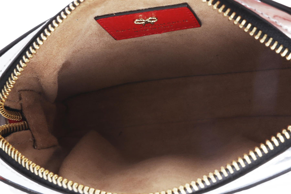 ANYA HINDMARCH RED KIT KAT CLUTCH