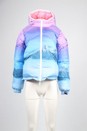 UNKNOWN LONDON PINK PADDED JACKET XSMALL