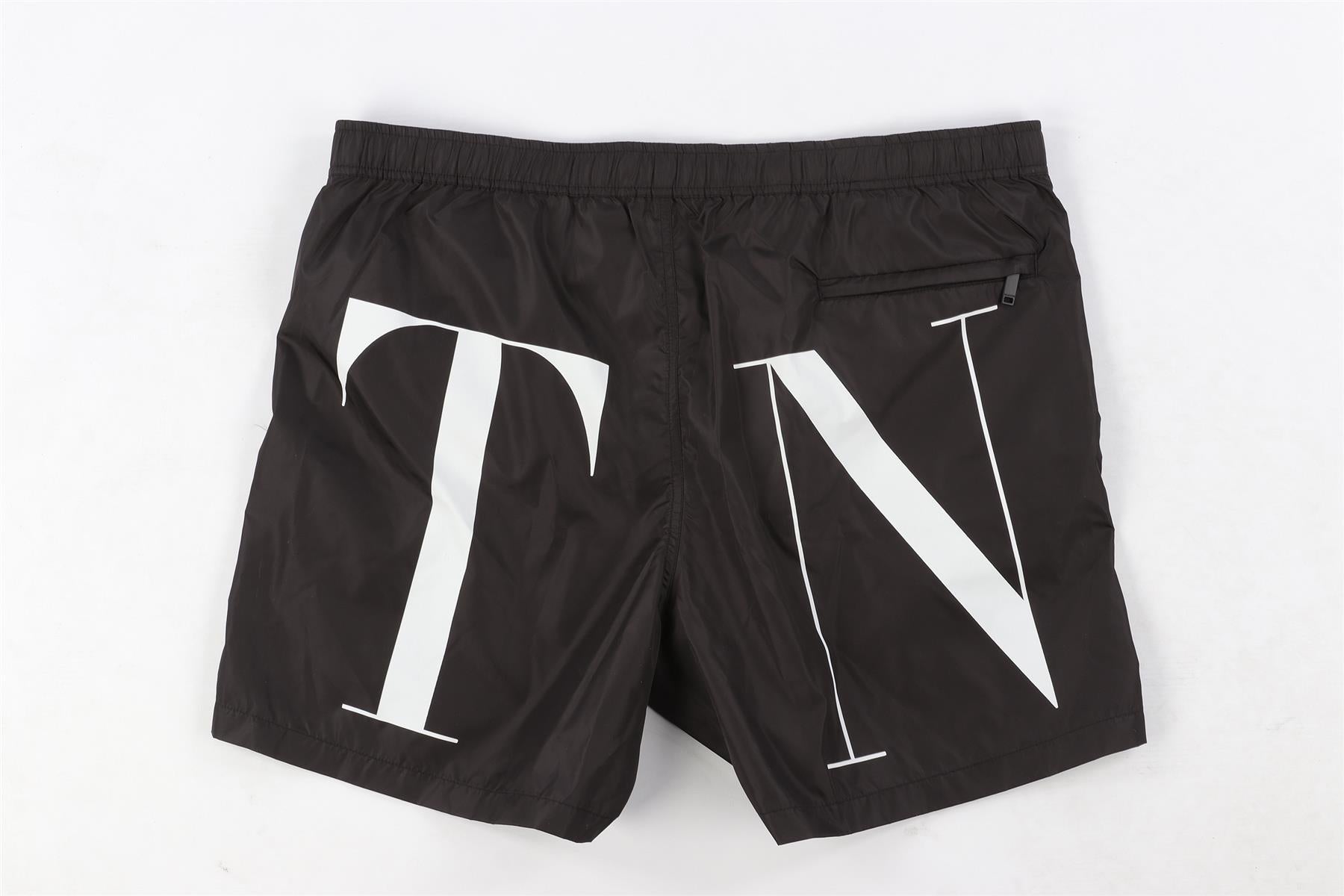 VALENTINO BLACK MEN'S SWIM SHORTS IT 50 UK 34