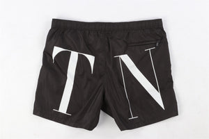 VALENTINO BLACK MEN'S SWIM SHORTS IT 50 UK 34