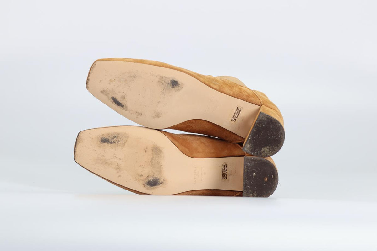 LK BENNETT SUEDE ANKLE BOOTS EU 40 UK 7 US 10