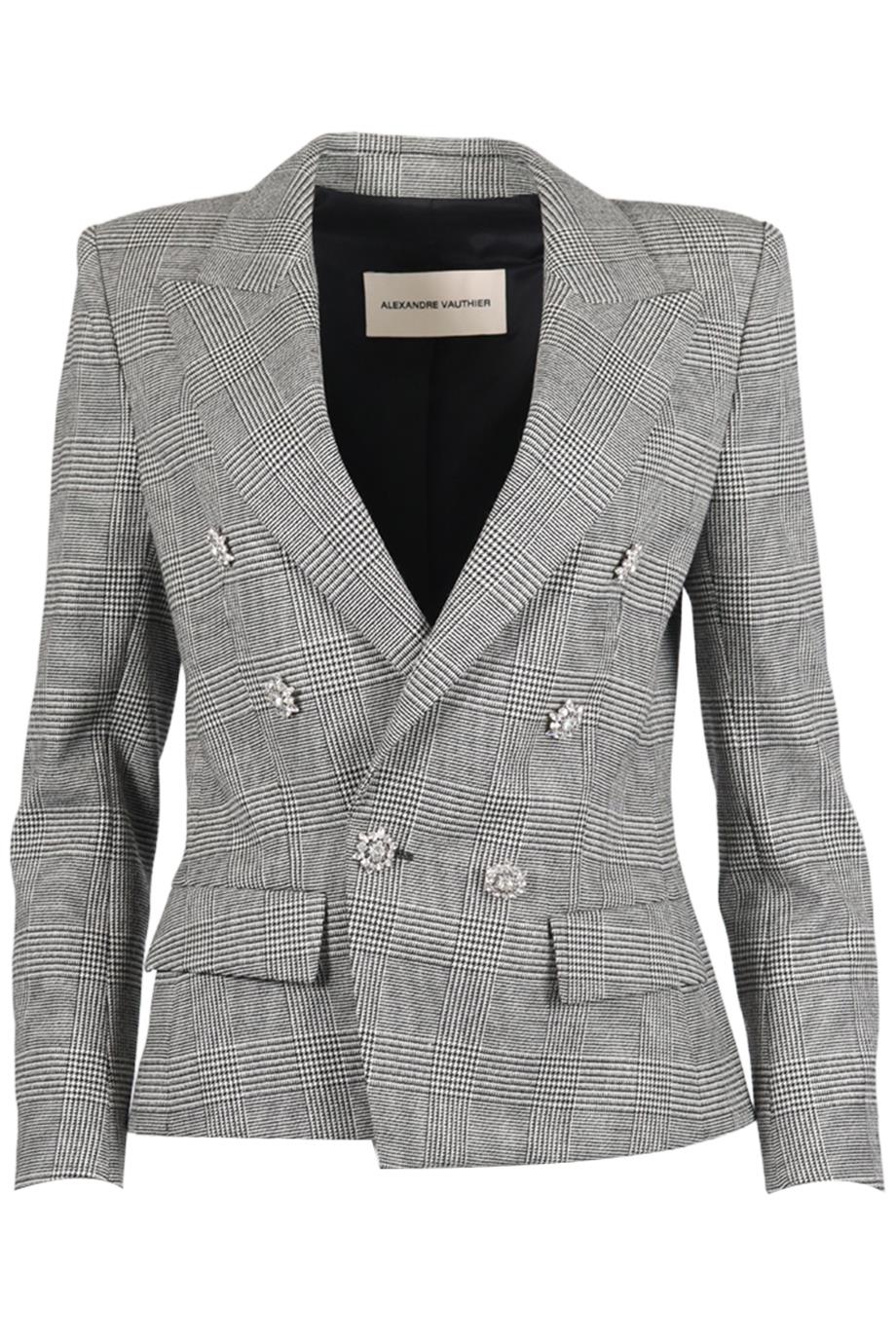 ALEXANDRE VAUTHIER WOOL BLEND BLAZER FR 40 UK 12