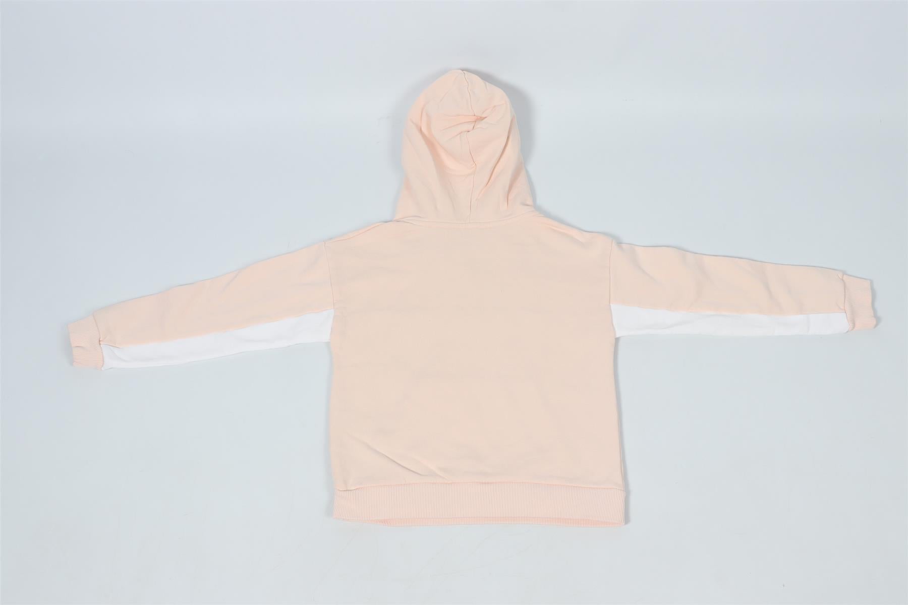 CHLOÉ PEACH KIDS GIRLS COTTON HOODIE 8 YEARS