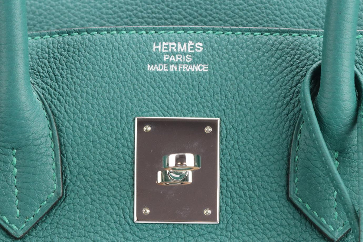 HERMÈS 2013 BIRKIN 35CM MAURICE LEATHER BAG