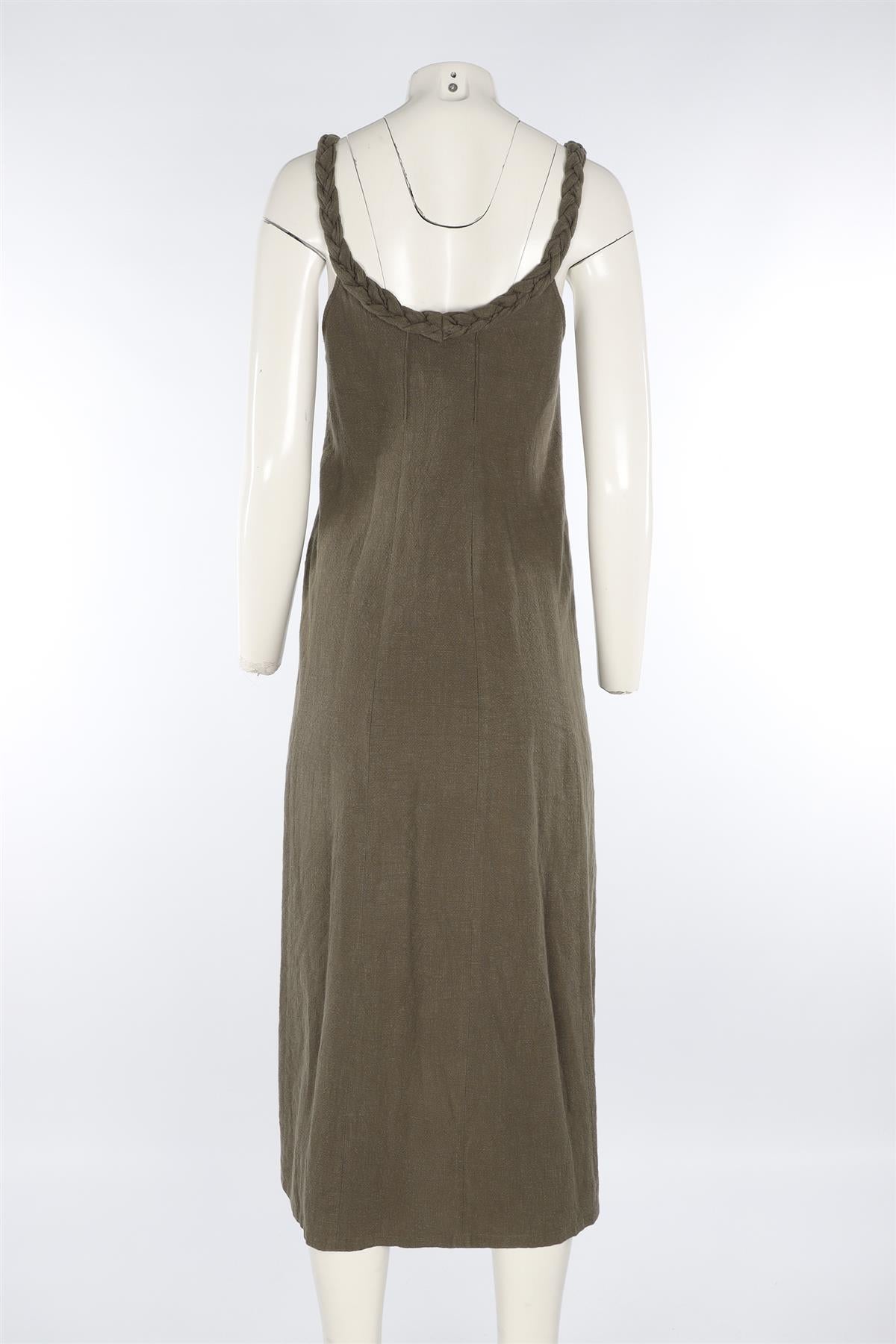 BELIZÉ GREEN RAMIE MAXI DRESS US 2 UK 6