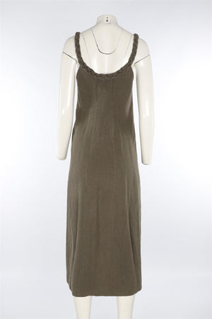 BELIZÉ GREEN RAMIE MAXI DRESS US 2 UK 6