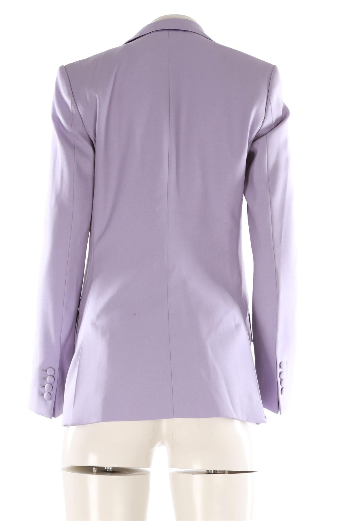 PURPLE WOOL BLAZER