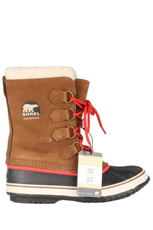 SOREL BROWN SUEDE SNOW BOOTS EU 40.5 UK 7.5 US 10.5