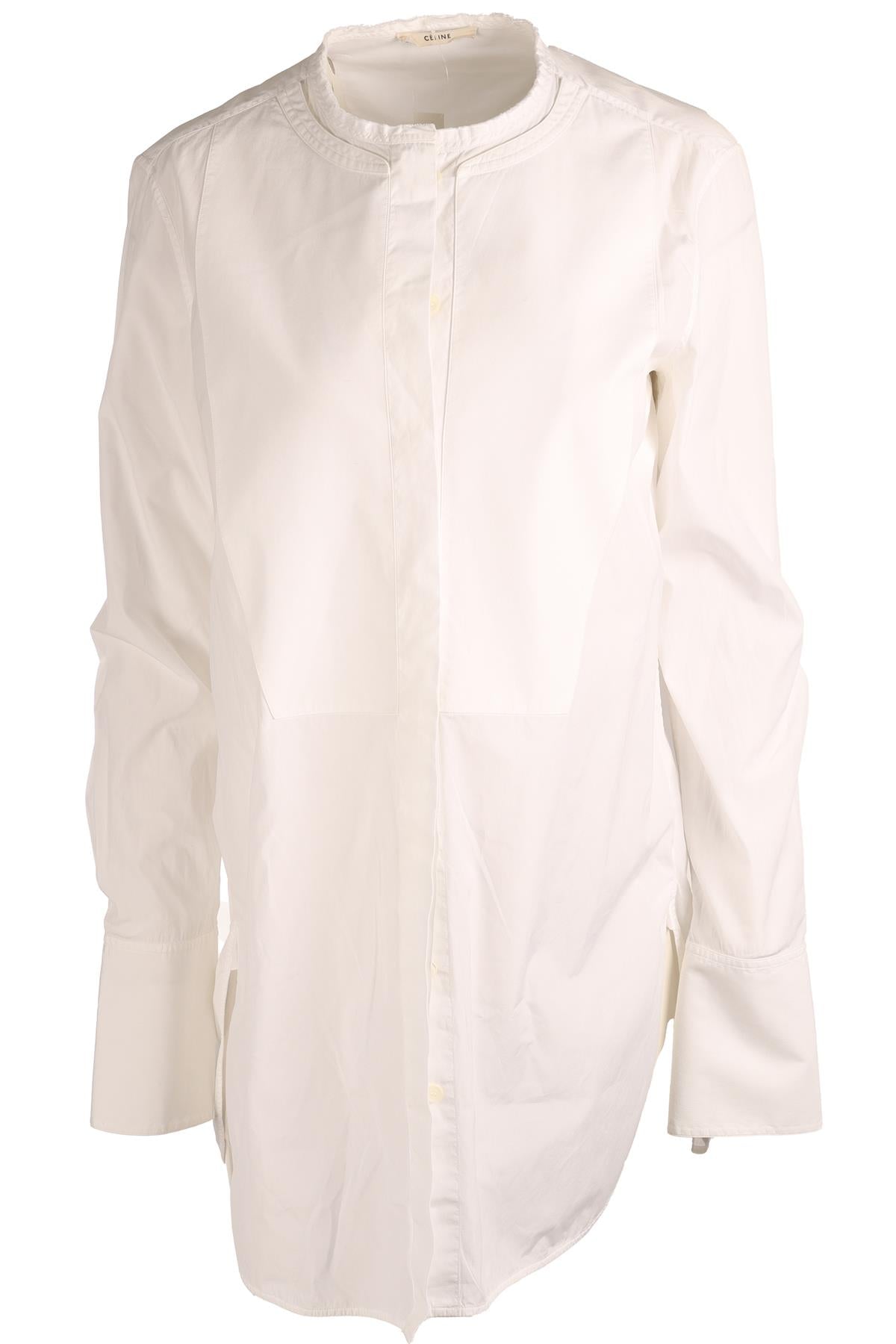 CÉLINE WHITE COTTON SHIRT FR 44 UK 16