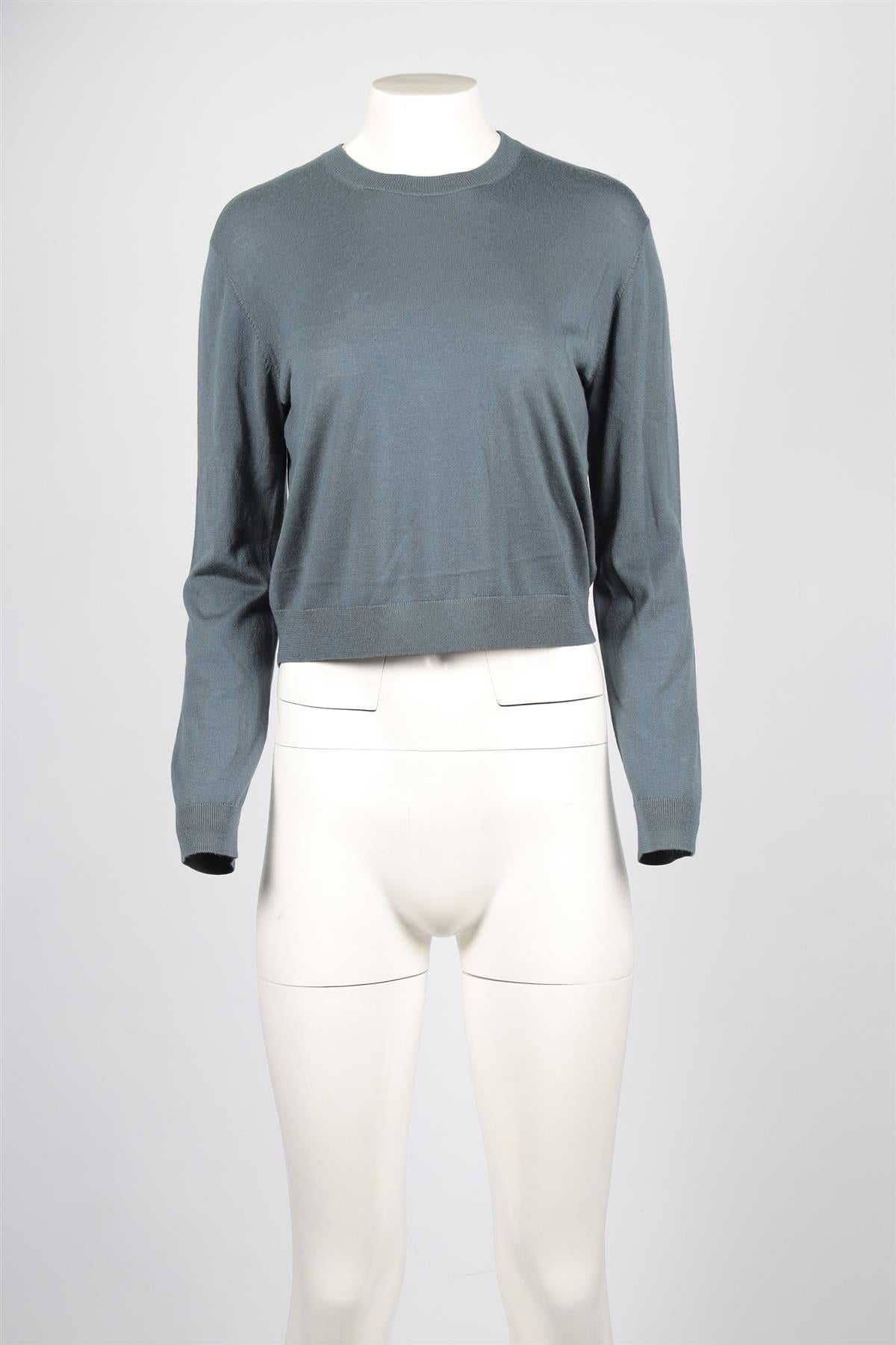 LESET BLUE WOOL SWEATER SMALL