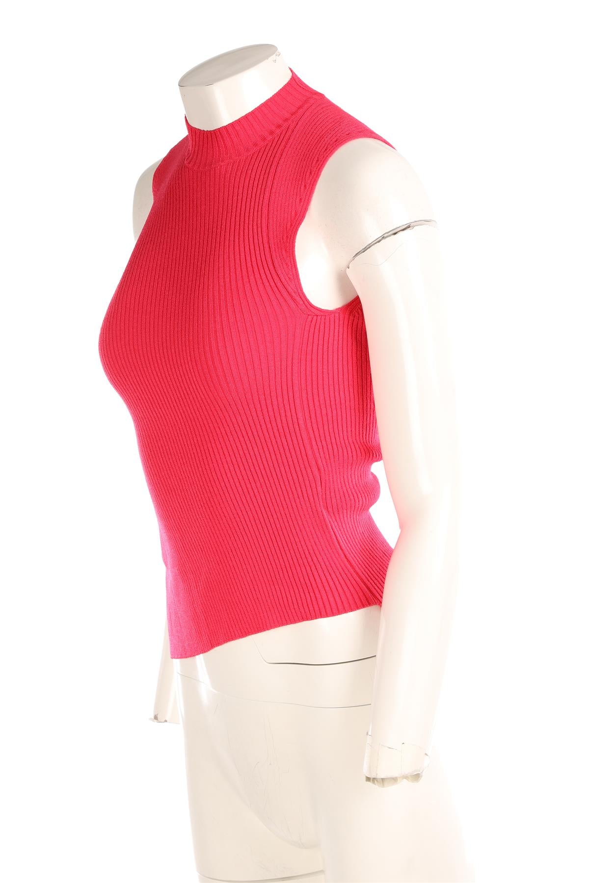 VERSACE PINK KNIT TOP IT 42 UK 10