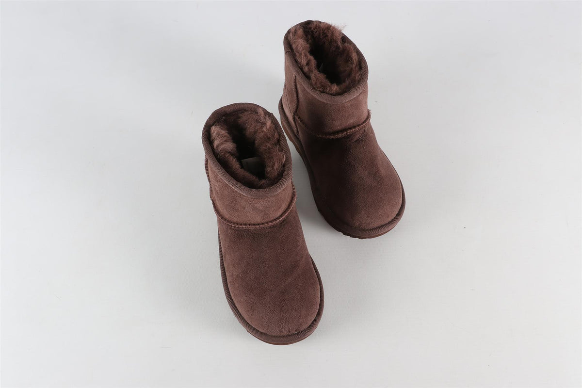UGG BROWN KIDS GIRLS BOOTS EU 28.5 UK 10 US 11