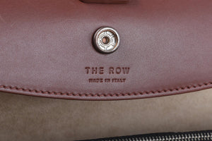 THE ROW BROWN MARKET LEATHER TOTE BAG