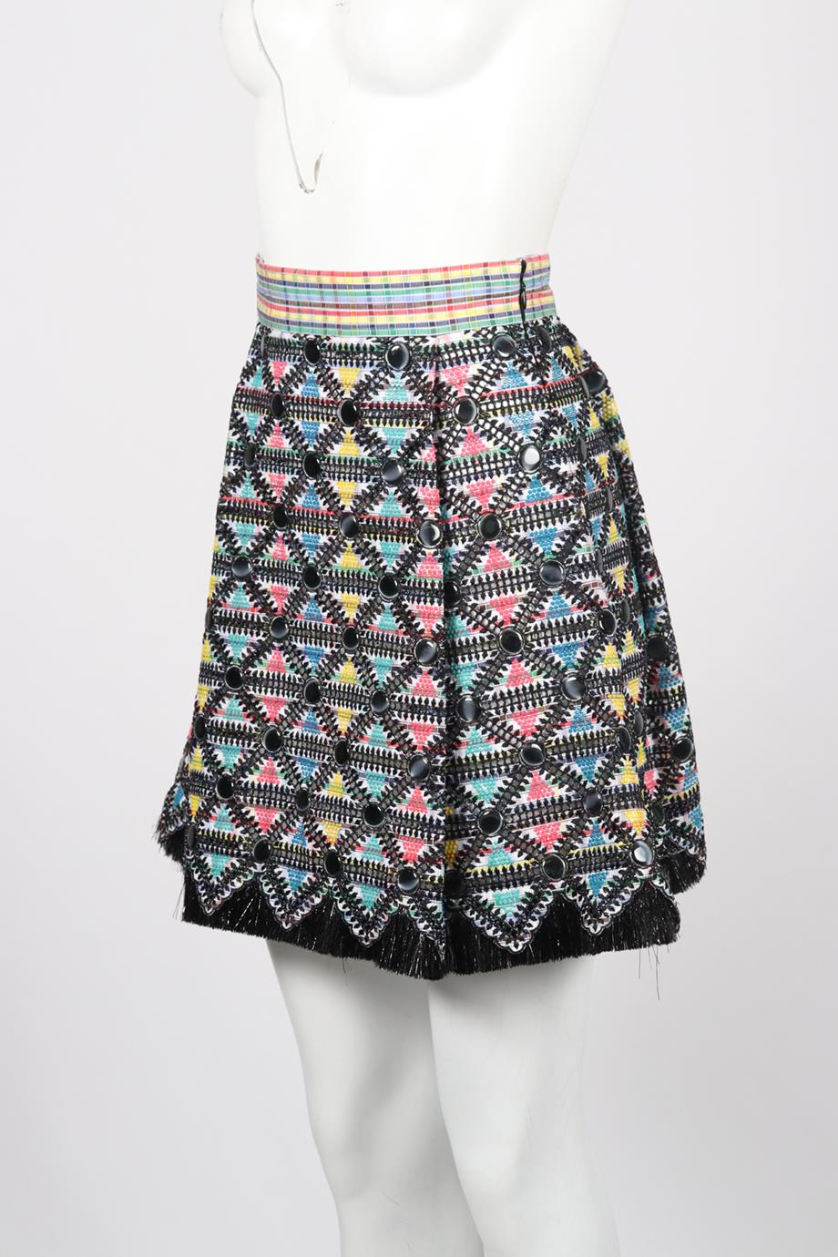 MARCO DE VINCENZO COTTON MINI SKIRT IT 40 UK 8