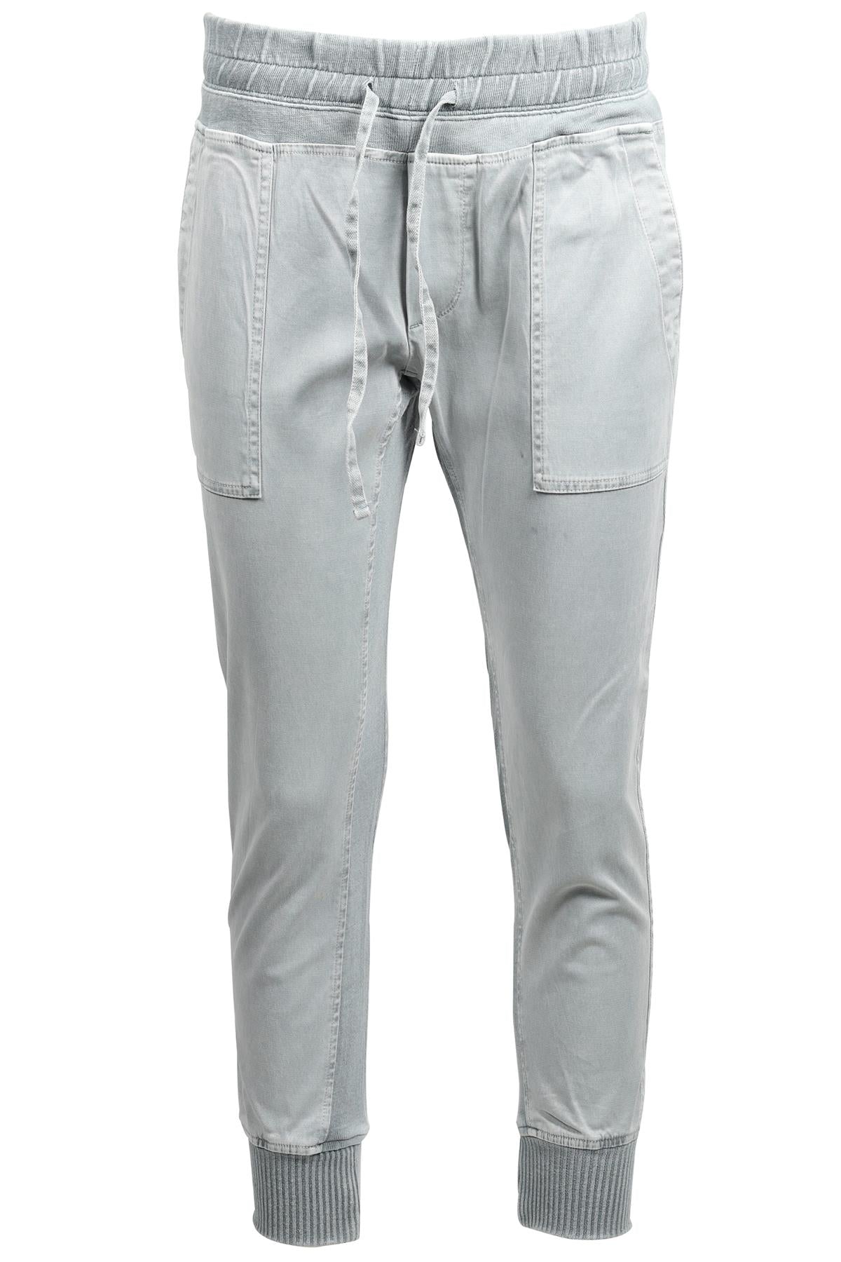 JAMES PERSE BLUE COTTON TAPERED PANTS SMALL