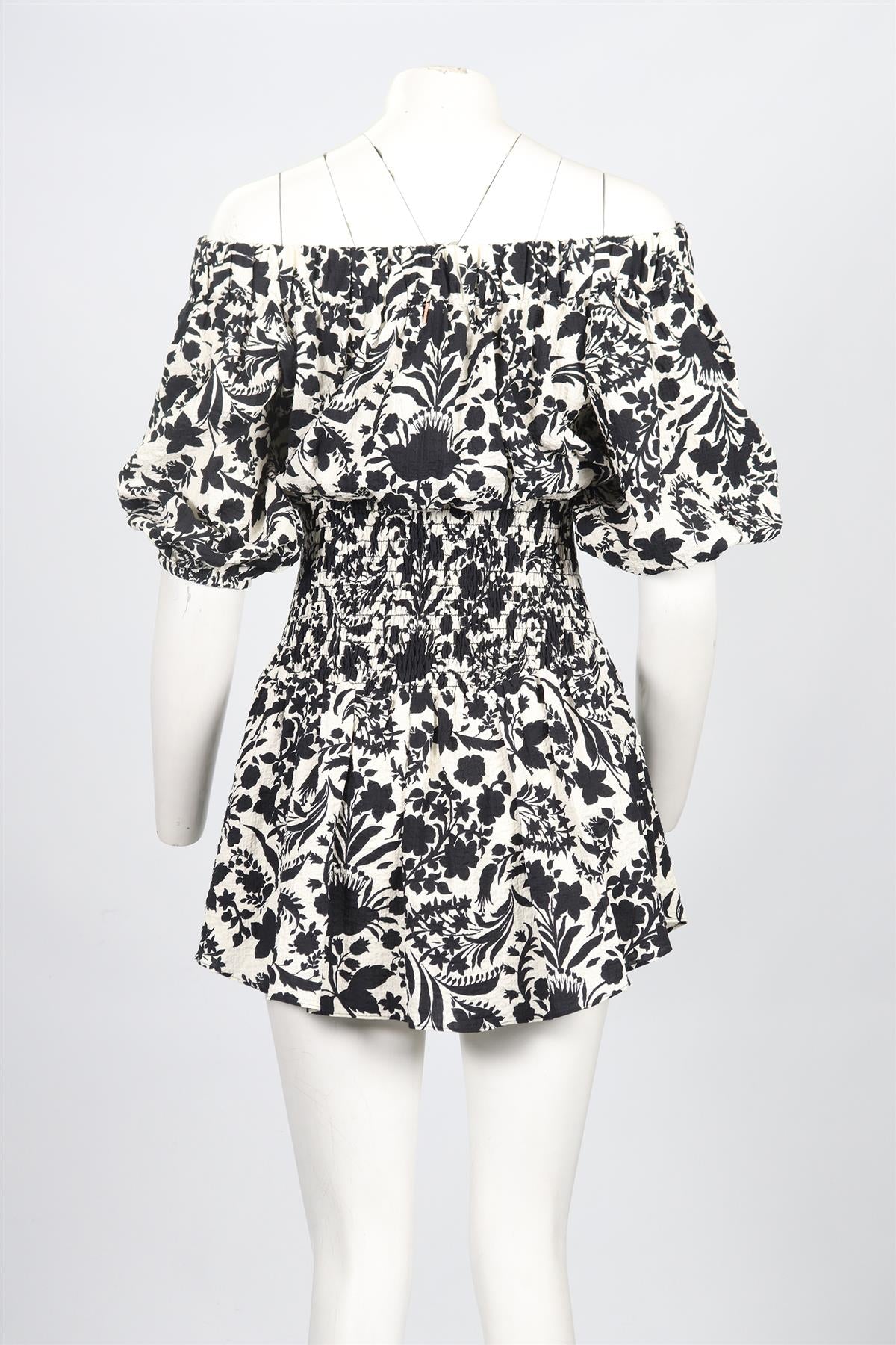 MISA LOS ANGELES COTTON BLEND MINI DRESS MEDIUM