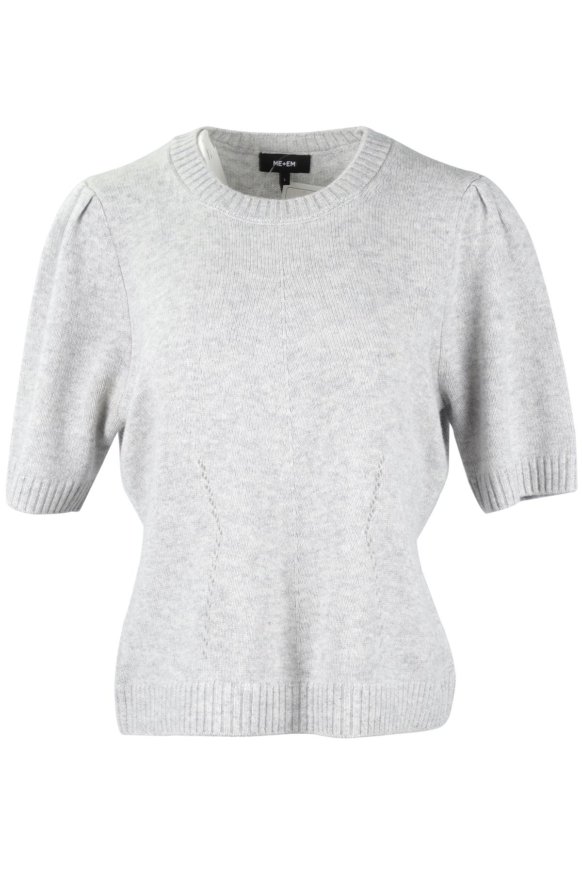 ME+EM GREY CASHMERE SWEATER LARGE