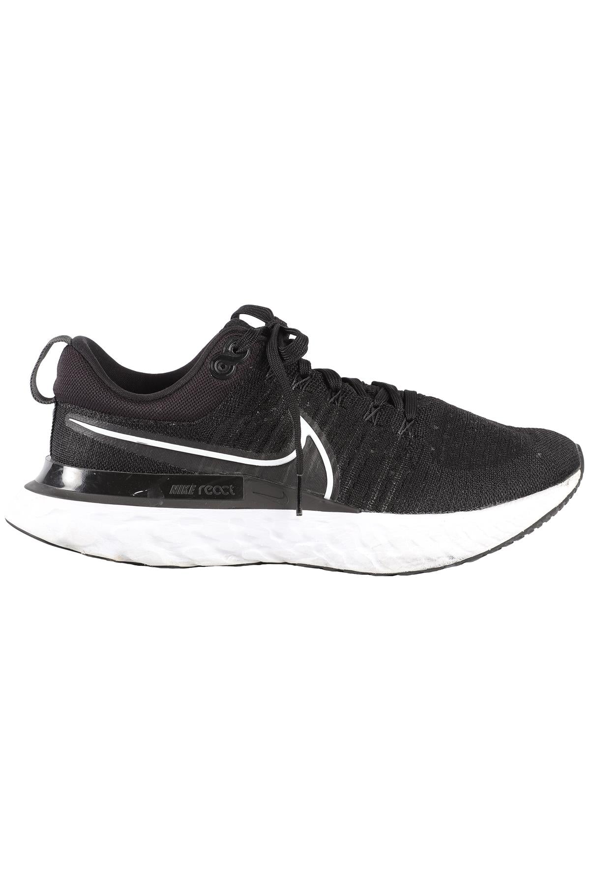 NIKE BLACK MEN'S NIKE REACT INFINITY RUN SNEAKERS EU 44 UK 9 US 10