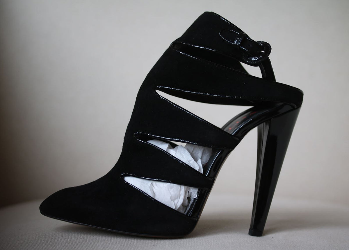 WALTER STEIGER SUEDE CUTOUT BOOTS EU 39 UK 6 US 9