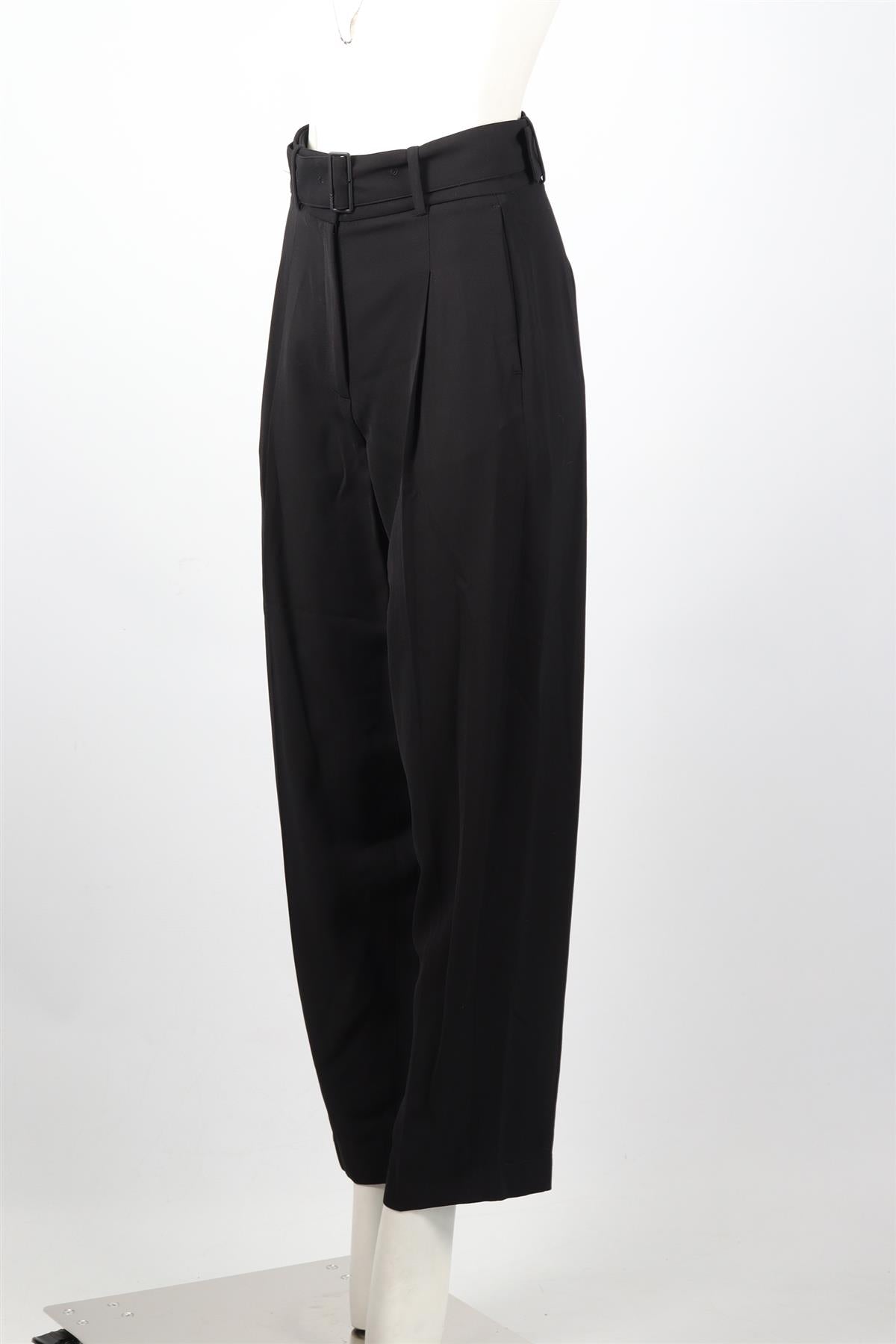 JOSEPH WOOL BLEND TROUSERS FR 36 UK 8