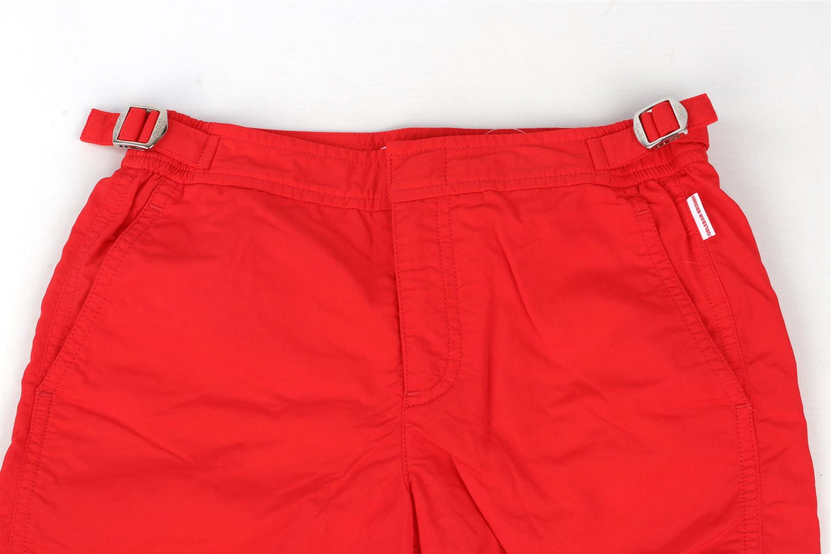 ORLEBAR BROWN RED KIDS BOYS SWIM SHORTS 8 YEARS