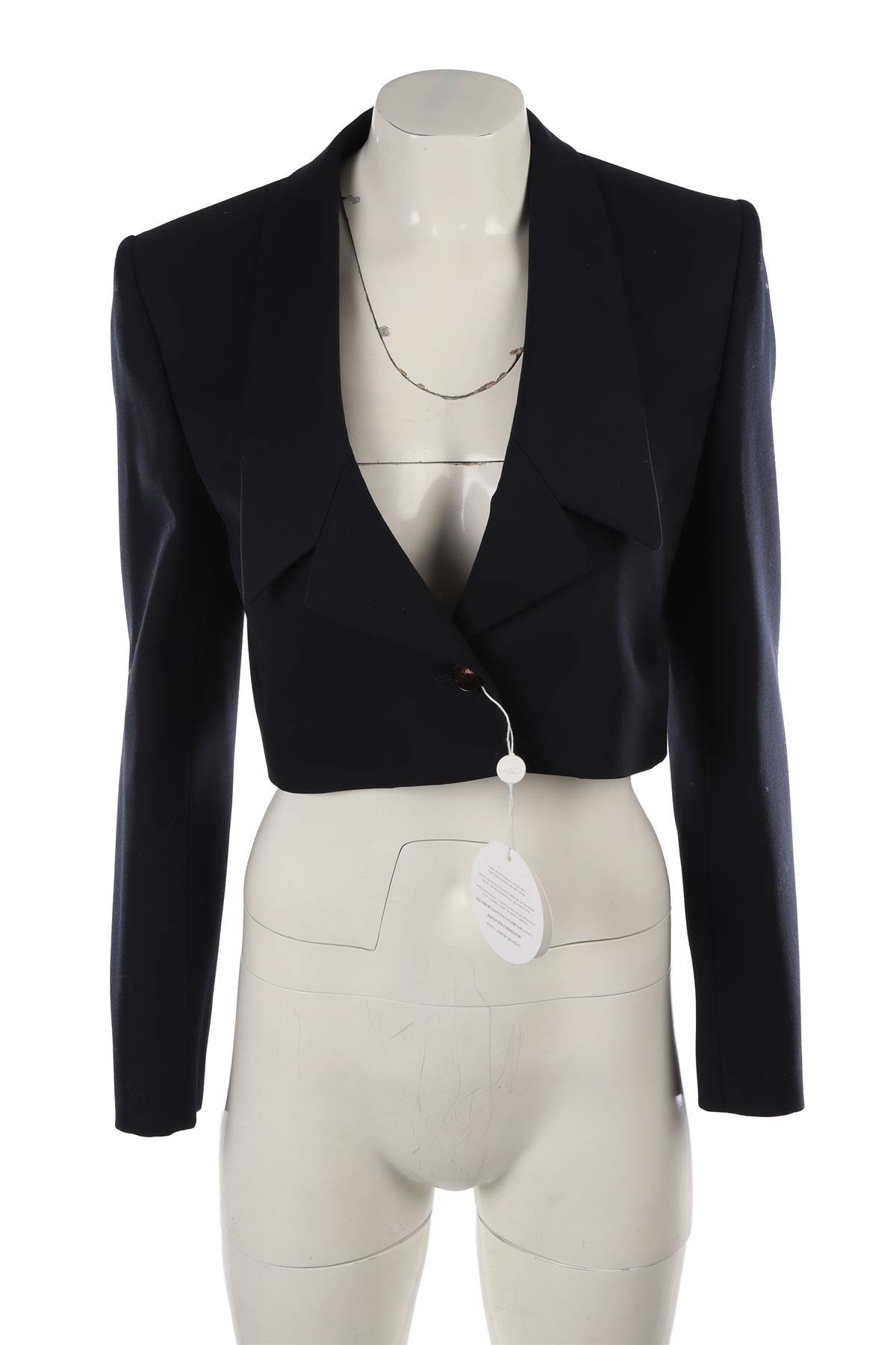 NAVY WOOL BLAZER