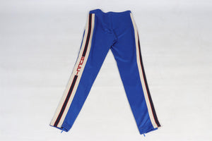 GUCCI BLUE JERSEY SKINNY PANTS XSMALL