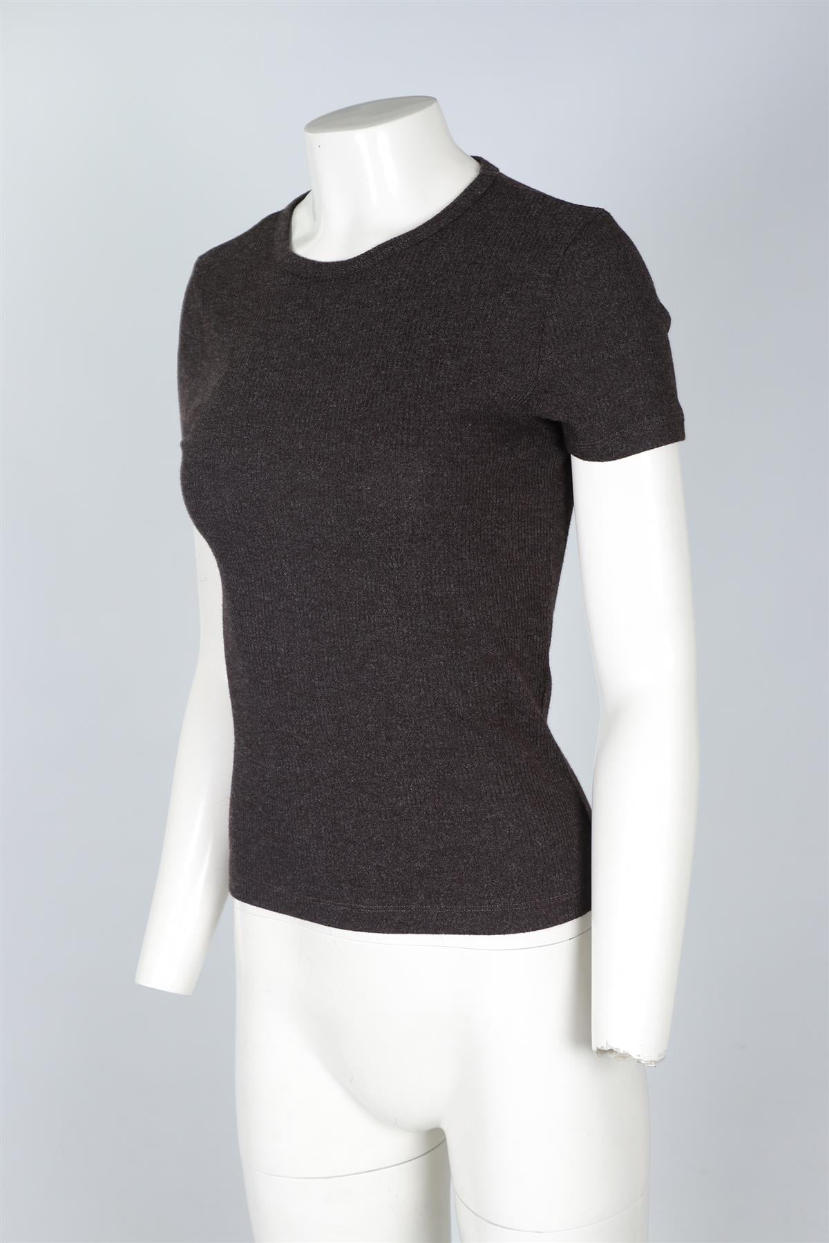 AGOLDE BROWN T-SHIRT MEDIUM