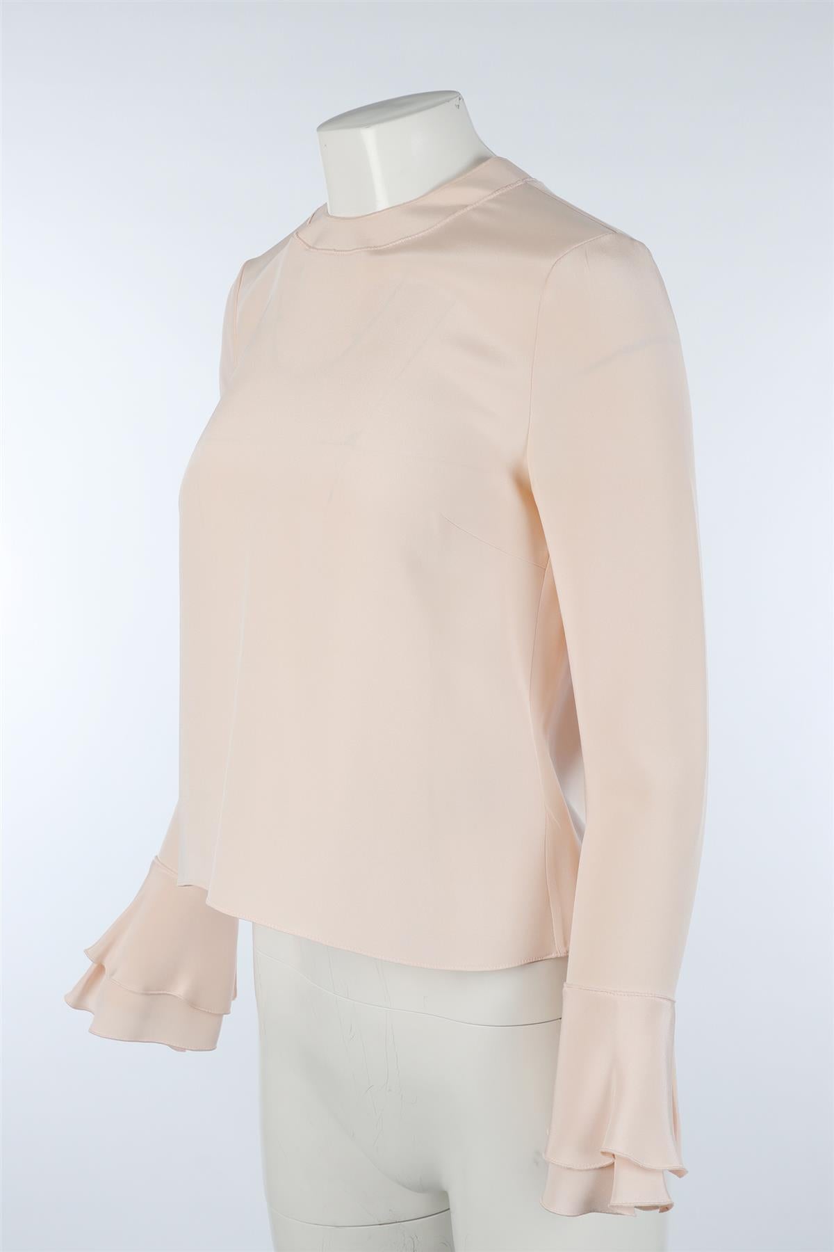 ROKSANDA PINK SILK TOP UK 10