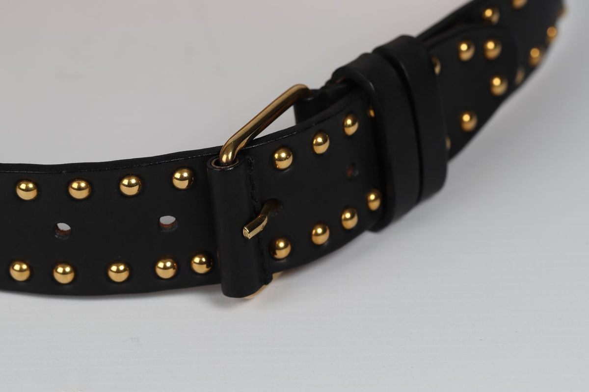 EMILIO PUCCI LEATHER WAIST BELT SMALL