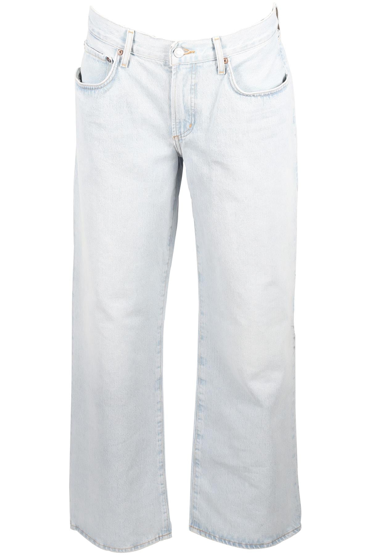 Agolde Blue Low Rise Straight Leg Jeans W28 UK 10