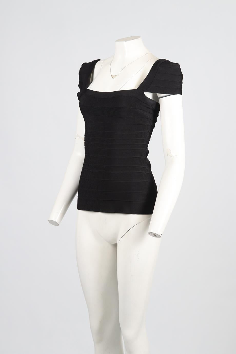 HERVE LEGER BANDAGE TOP MEDIUM