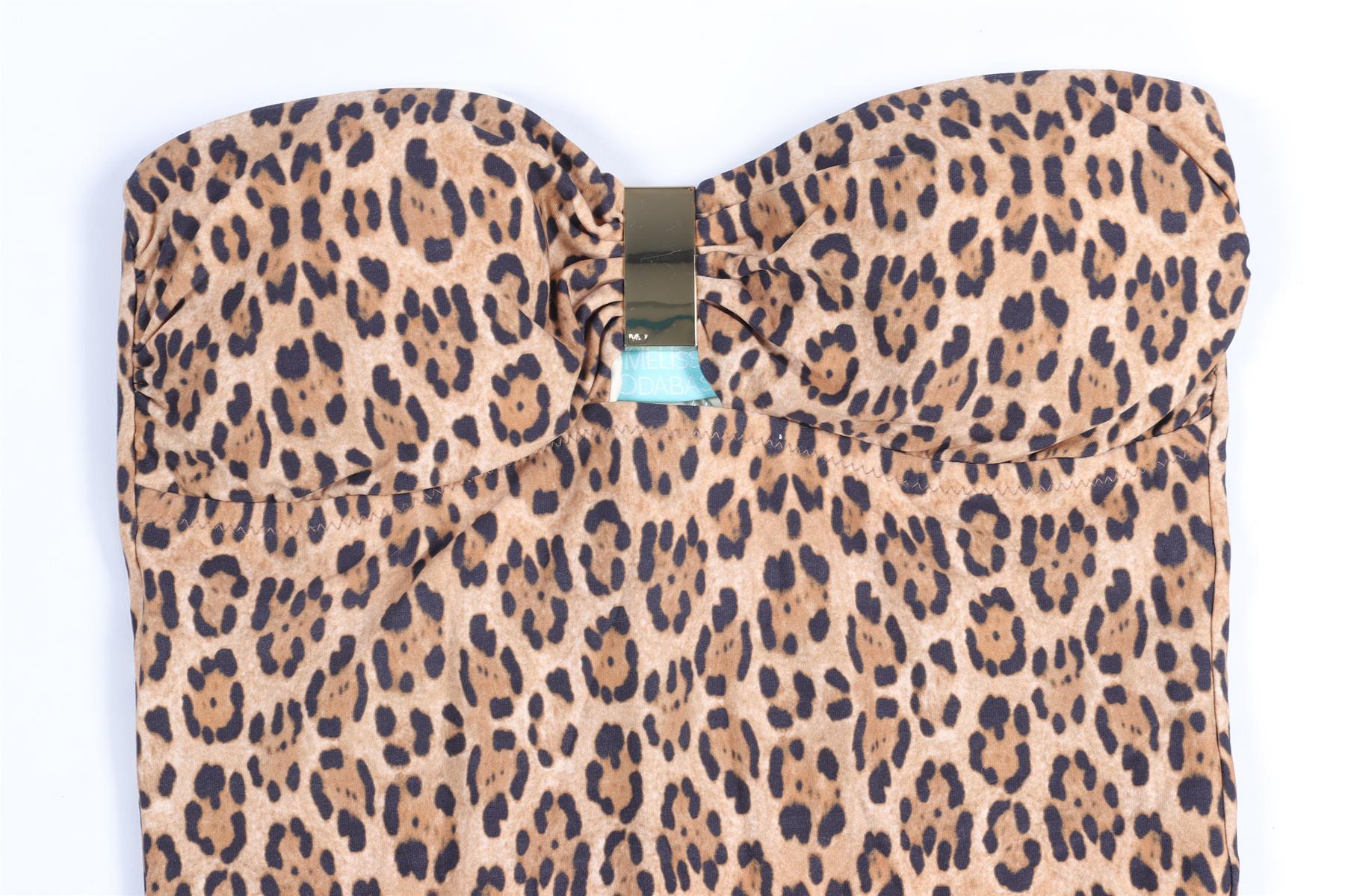MELISSA ODABASH BROWN SWIMSUIT UK 10