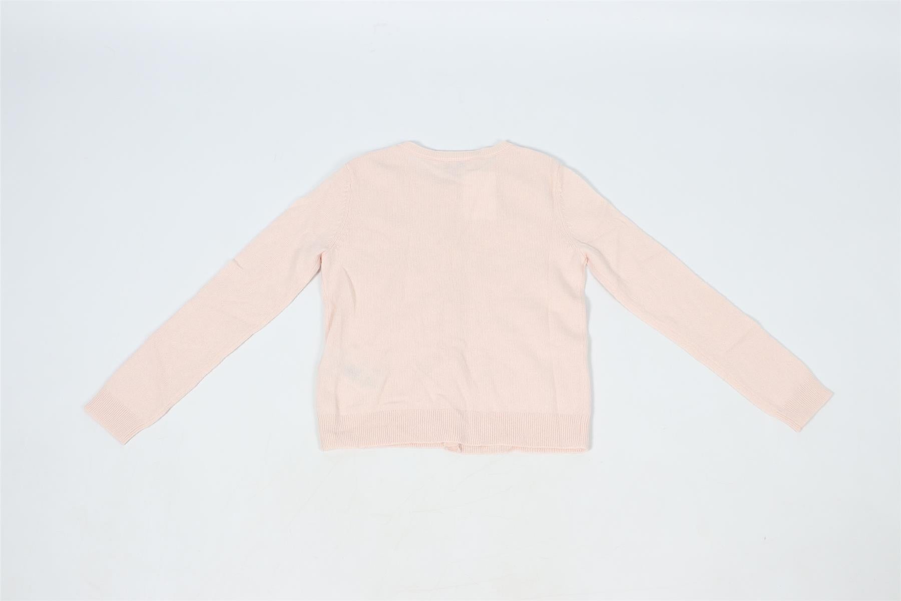 BONPOINT PINK KIDS GIRLS CASHMERE CARDIGAN 8 YEARS